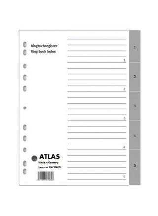Plastic File Divider Tabs With Five Divisions With Number Grey - pzsku/Z84EF4D8A877DE025BB1CZ/45/1741362227/30175afd-2fdf-4e91-b2c2-8eaf2ca255fd