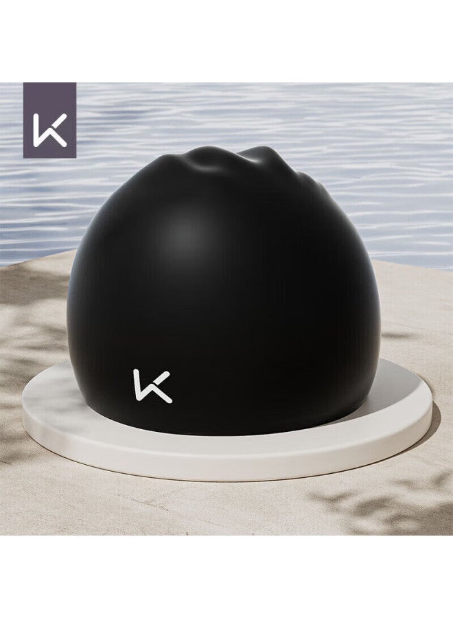 Keep Swimming Cap, Silicone Waterproof, Non-binding, For Adults, Men And Women, Long Hair Protection, Ear Protection, Large Size, For Children With Large Head Cirference - Image 1
