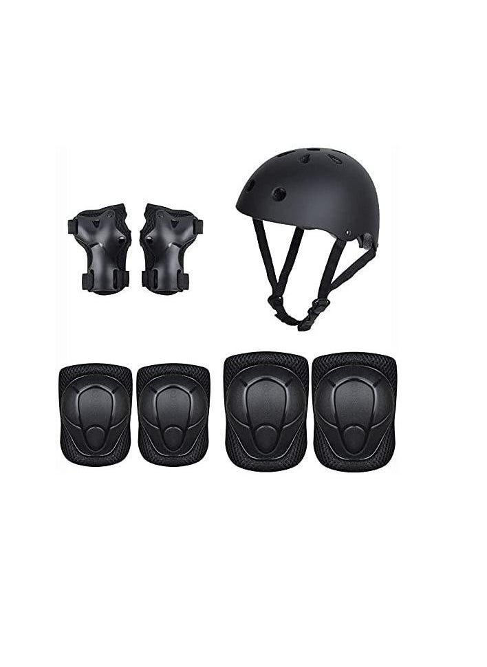 LIMOS Kids Helmet Arm Protections for Scooter and Cycling(black set)  - Image 1