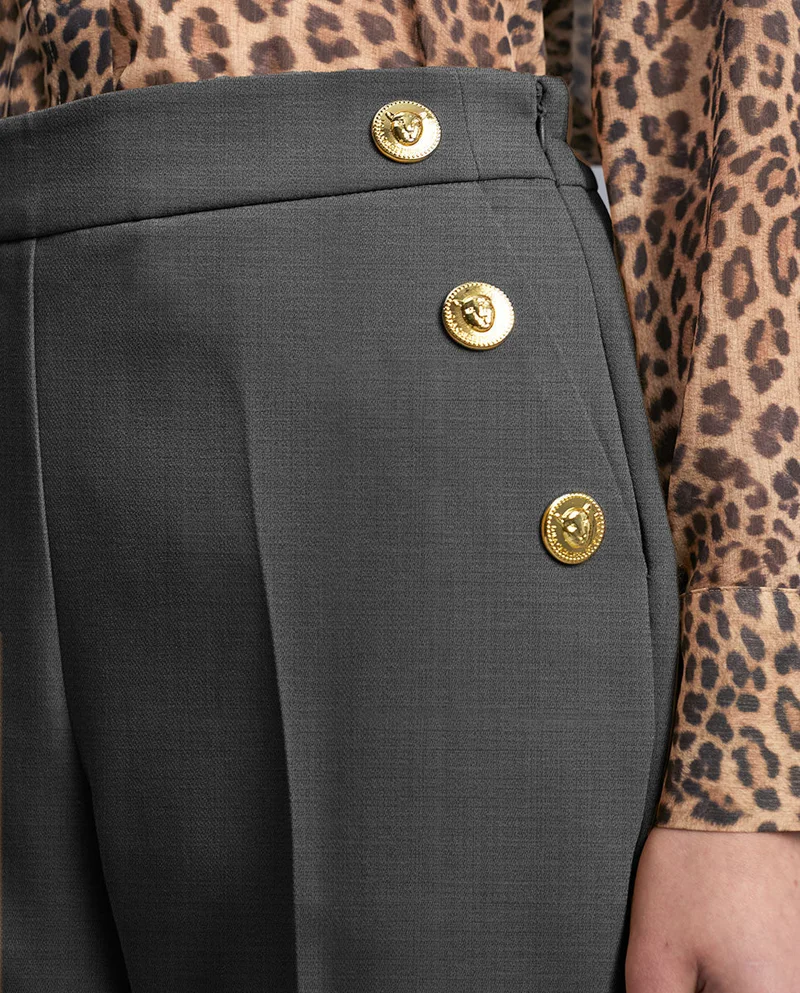 Lola Casademunt Button detail trousers