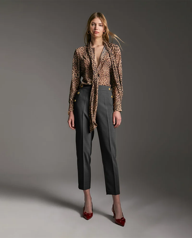 Lola Casademunt Button detail trousers