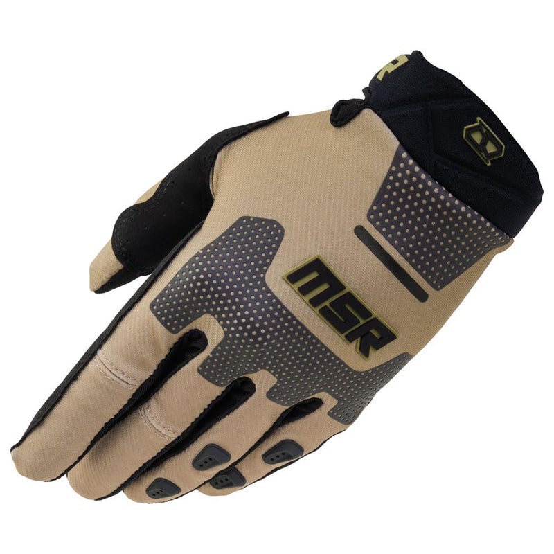 MSR Legend Tactical Touchscreen Dirt Bike Motocross MTB Airsoft Paintball Gloves for Men Women XXX-Large Tan - Image 1