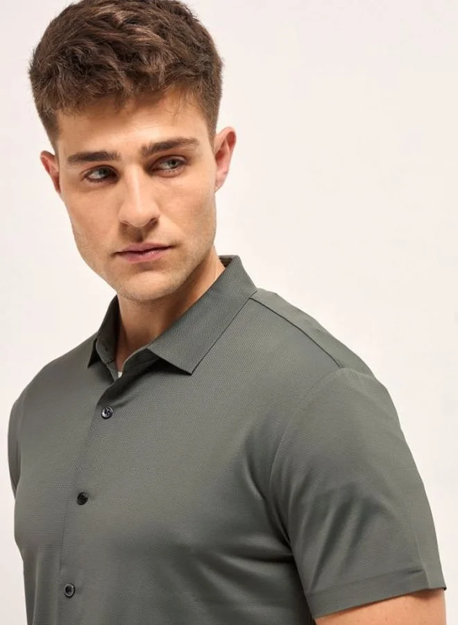 THE BEAR HOUSE Men's Shirt for Casual and Formal Wear | Classic Button-Down Style for Office, Daily Use, Travel, Events & All-Season Outfits | Versatile & Stylish Wardrobe Essential for Every Occasion