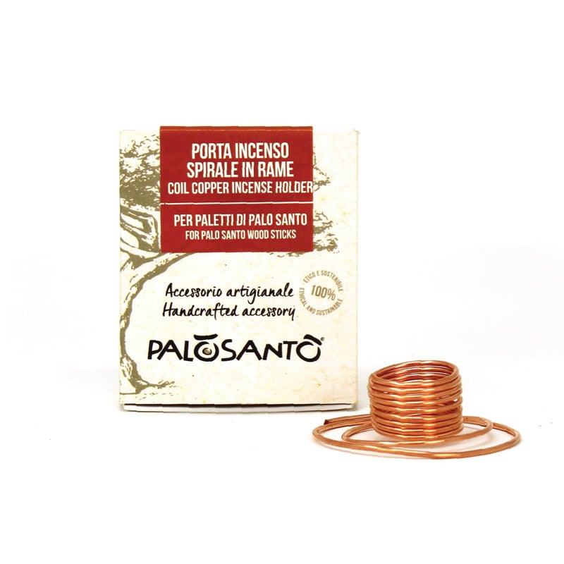 PALOSANTO  Palo Santo Holder for Natural Incense Sticks  Lightweight Foldable and Extendable Copper Incense Holder for Palo Santo Sticks  Made in Italy