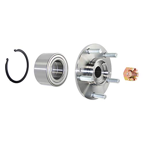 DuraGo 29596149 Front Wheel Hub Kit, 1 Pack, Silver - Image 1