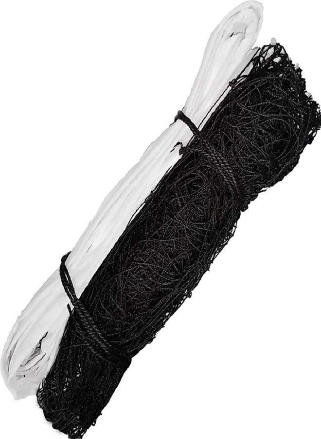 DESCTIDY شبكة كرة طائرة من ديسكتيدي، جانبان من النايلون بالكامل (أسود) - Image 2