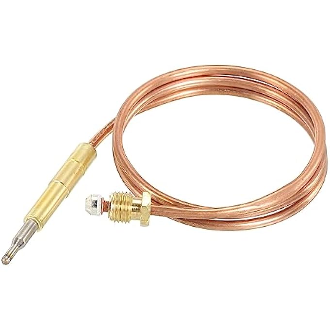 750MV THERMOPILE GAS FIREPLACES THERMOCOUPLE M9 FOR FRYING FURNACE GENERATOR GAS FRYER STOVE OVEN WATER HEATER REPLACEMENT PARTS 24" - Image 1