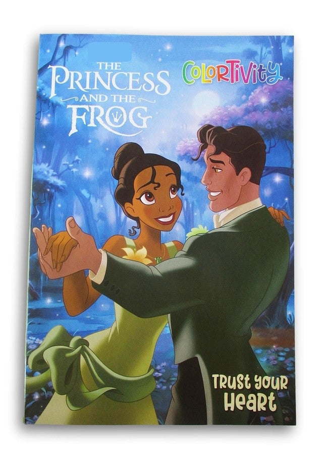 Show-Offs Princess Tiana and The Frog Coloring + Activity Book - ''Trust Your Heart'' - 64 Pages - Image 1
