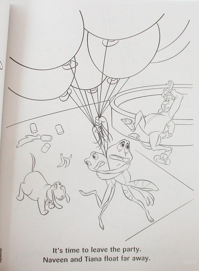 Show-Offs Princess Tiana and The Frog Coloring + Activity Book - ''Trust Your Heart'' - 64 Pages - Image 3