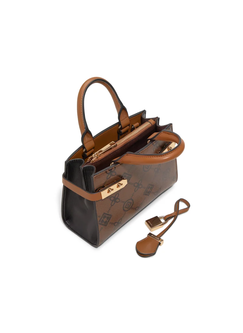 ALDO Top Handle Logo Detail Satchels