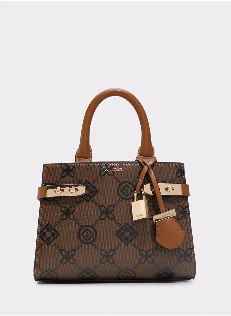 ALDO Top Handle Logo Detail Satchels