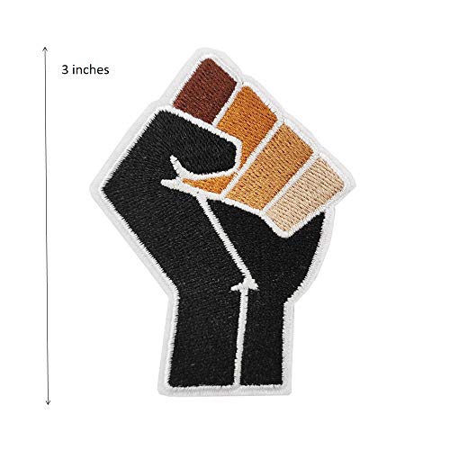 Cute-Patch Kamala Harris BLM Together We Rise Embroidered Iron on Patches - Image 2