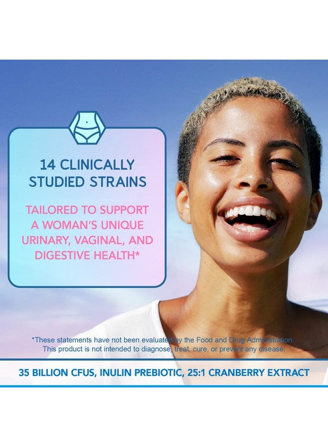 BioEmblem Beauty Probiotics for Women, 35 Billion CFU 14 Strains with Biotin, Collagen, Prebiotics for Digestive Health, Hair Skin and Nails, Vaginal Probiotics Supplement, Shelf Stable, 30 Caps - Image 4