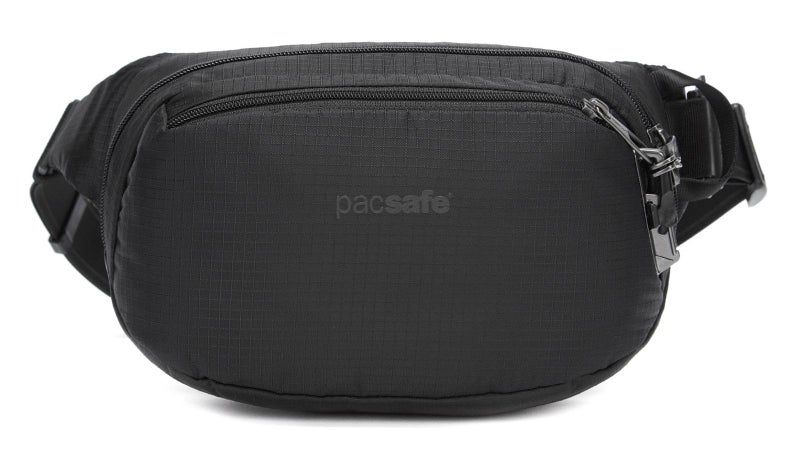 Pacsafe V Anti-Theft Hip Pack - Jet Black - Image 1