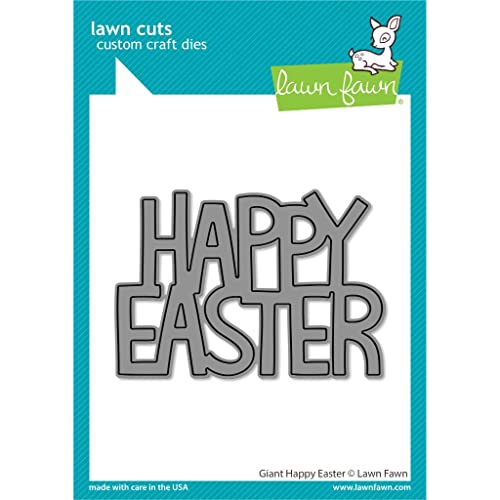 Lawn Fawn LF2801 Giant Happy Easter Dies