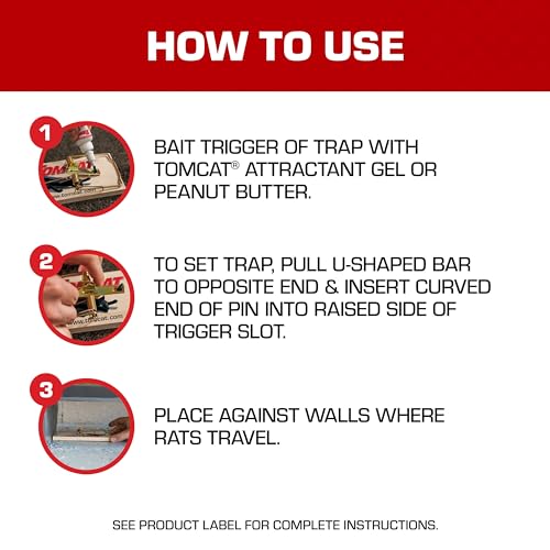 Tomcat Rat Trap (Wooden), 1 Trap - Image 5