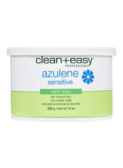 Clean + Easy Clean + Easy Hair Removal Soft Wax With Azulene To Reduce Redness And Irritation- Ideal For Sensitive Skin, 14 oz 