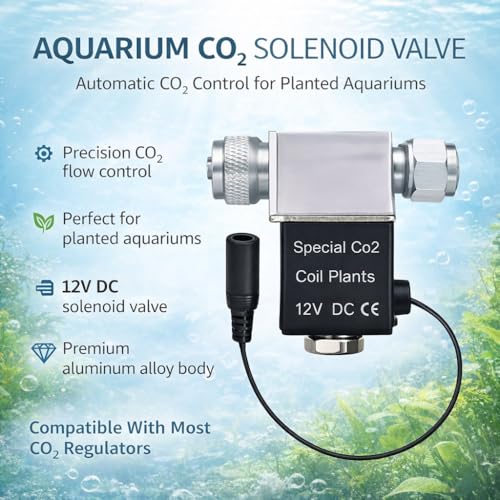 Vayinato Aquarium Co2 Regulators Single Head Solenoid Valve - Image 3