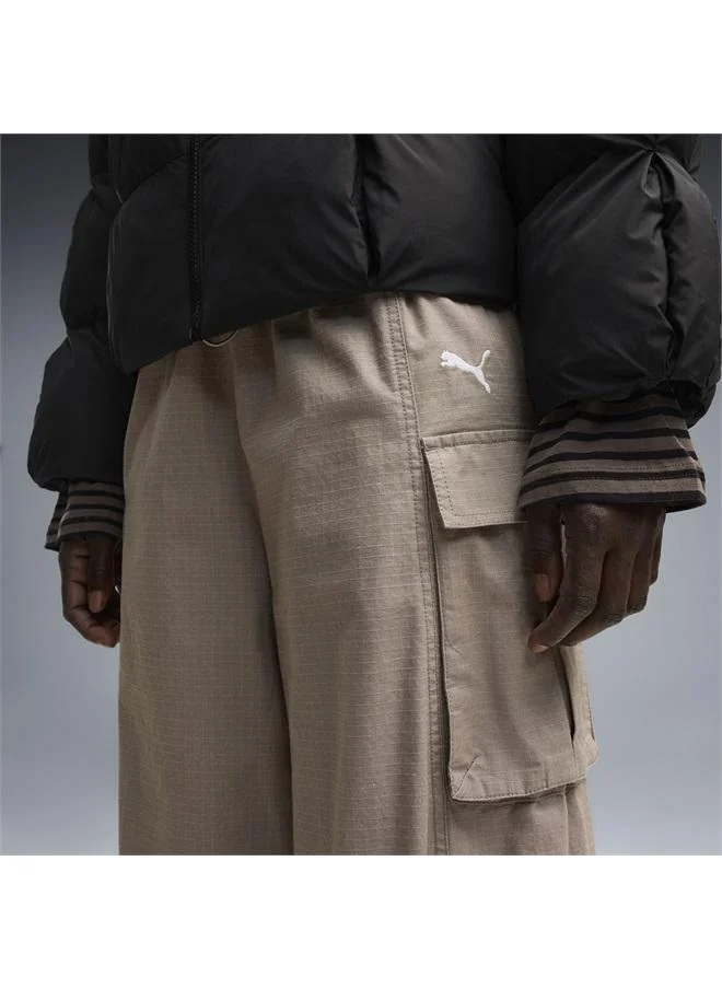 Puma Essentials Relaxed Cargo Pants Women