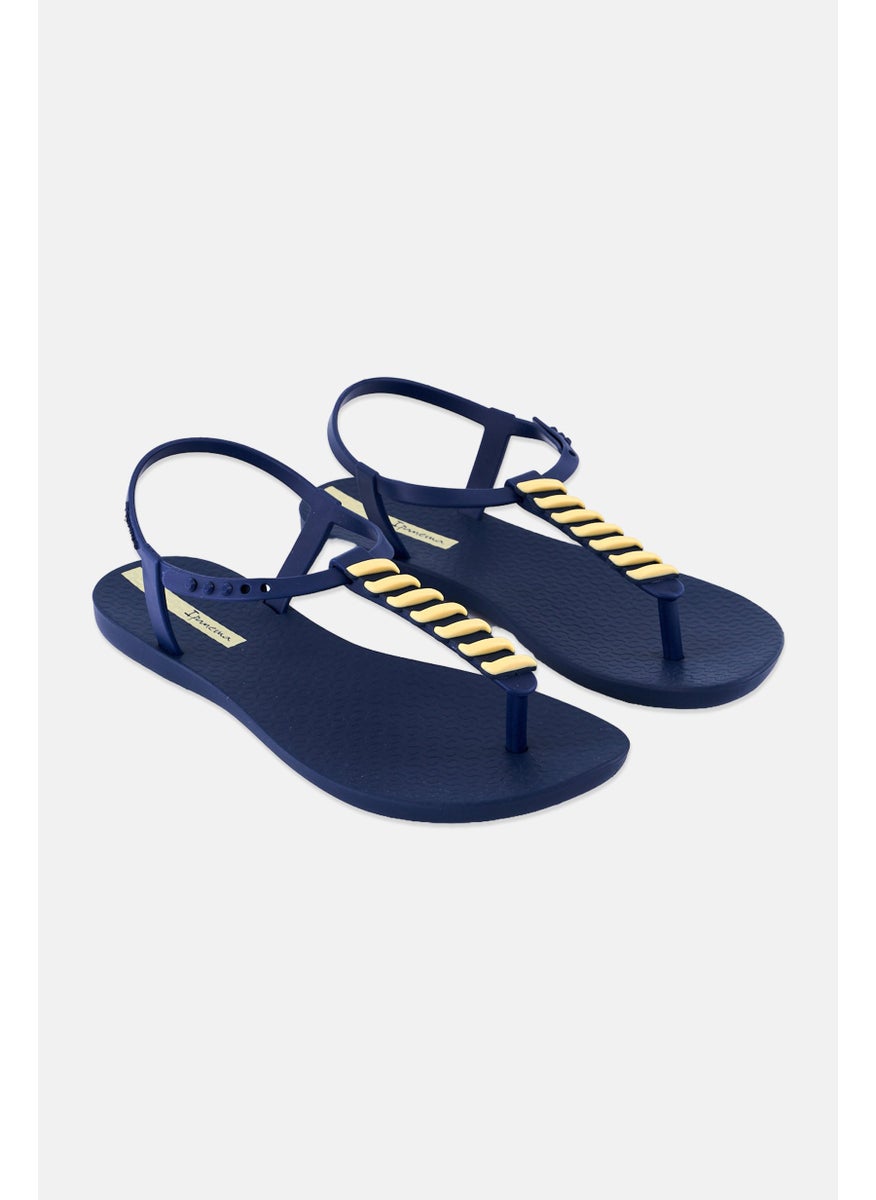 Ipanema Women Clazz Jazz Slip On Sandal, Navy  - Image 1