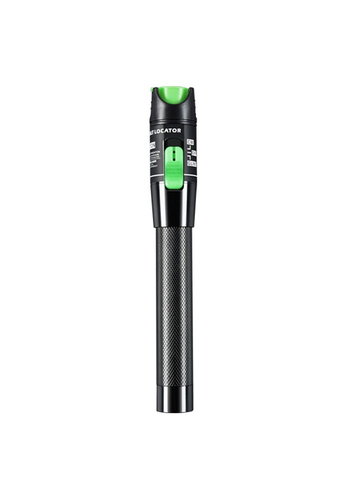 AROAQ Visual Fault Locator, 1-60km Fiber Optic Red Light Pen, Vfl Optical Fiber Cable Fault Tester, Red Light Pen For Network Fiber Cable Test, Fiber Optic Source Tester Detector Meter, (20mw Green)  - Image 1