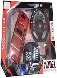 Racing Car 1:16 With A Remote Control And A Pedal In A Distinctive Shape 898/19 Red