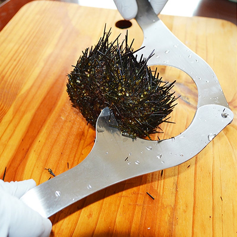 Stainless Steel Sea Urchin Cutter Opener Multifunctional Seafood Tool - Image 4