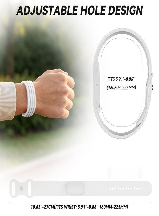 Gamorek Soft Silicone Sport Band for Fitbit Air, Adjustable Replacement Strap - Image 5