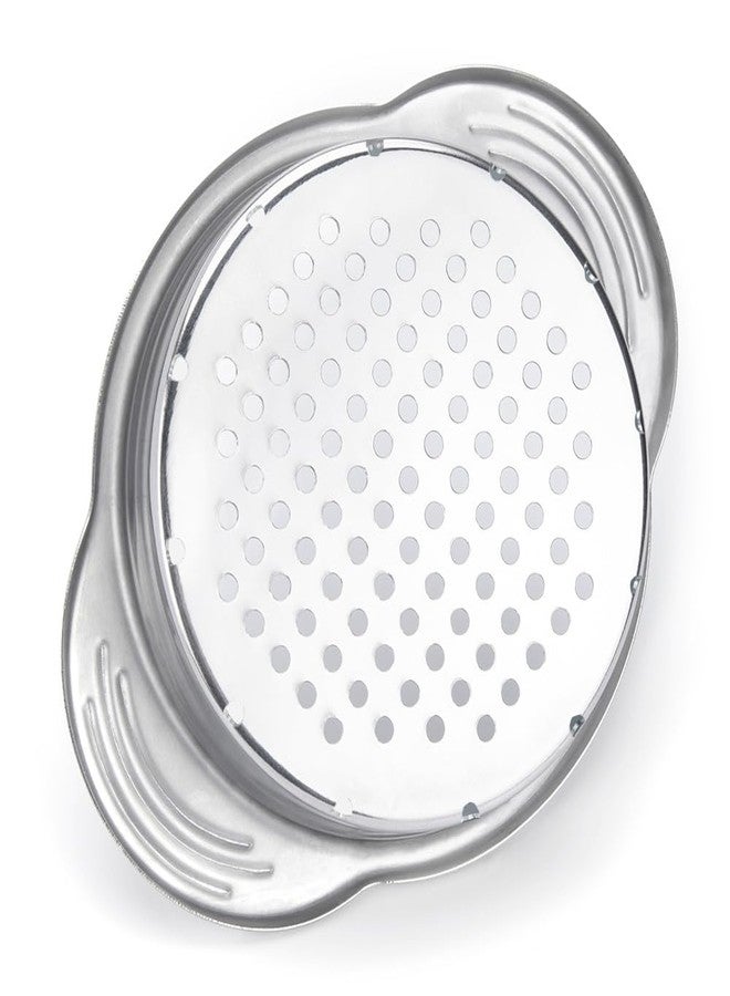 WishDirect Tuna Can Strainer Press, Stainless Steel Food-Grade Tuna Can Colander with Lower Side Holes for Regular-Size and Wide-Necked Tunas 1-Pack - Image 3