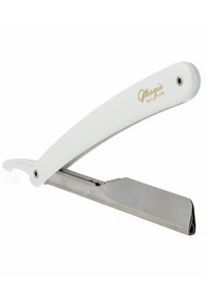 Men's manual stainless steel razor with a classic vintage design, foldable – durable and practical for a precise and elegant shave