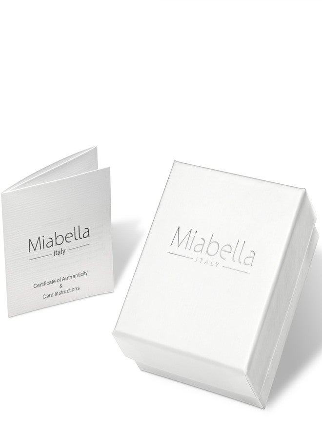 Miabella 925 Sterling Silver Italian 7mm Byzantine Band Ring for Women Made in Italy (8) - Image 4