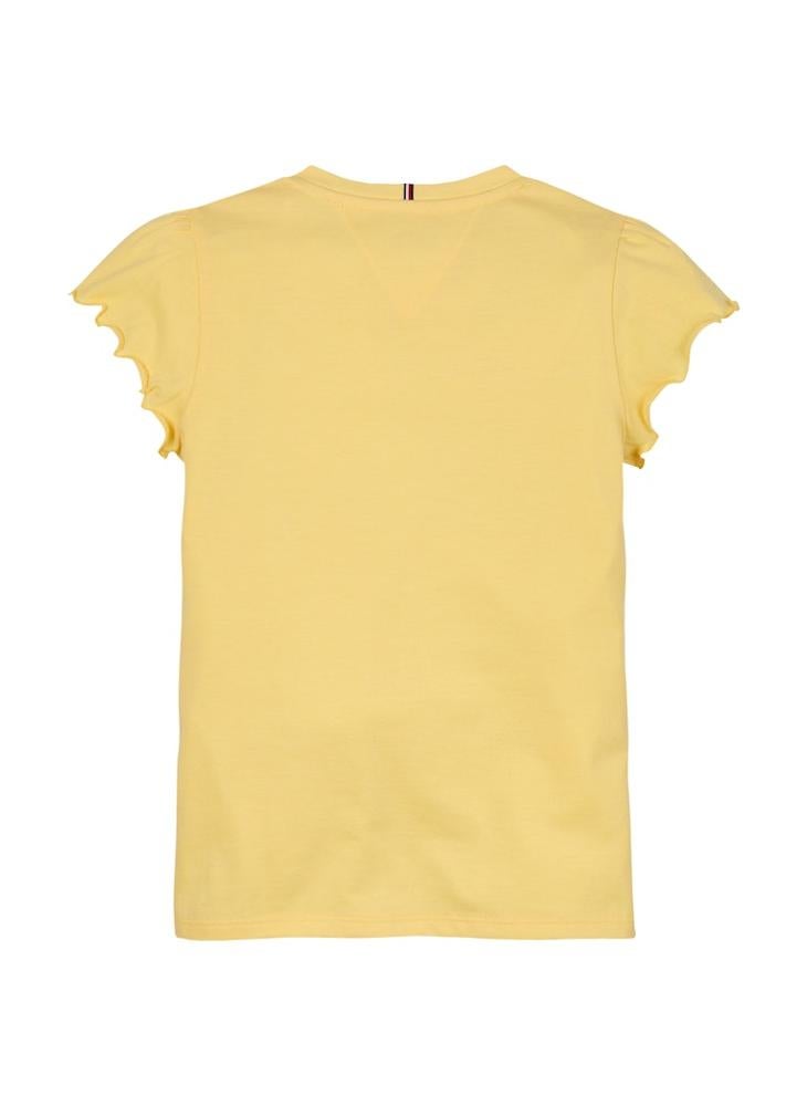 TOMMY HILFIGER Kids Essential Ruffle Sleeve Top  - Image 5