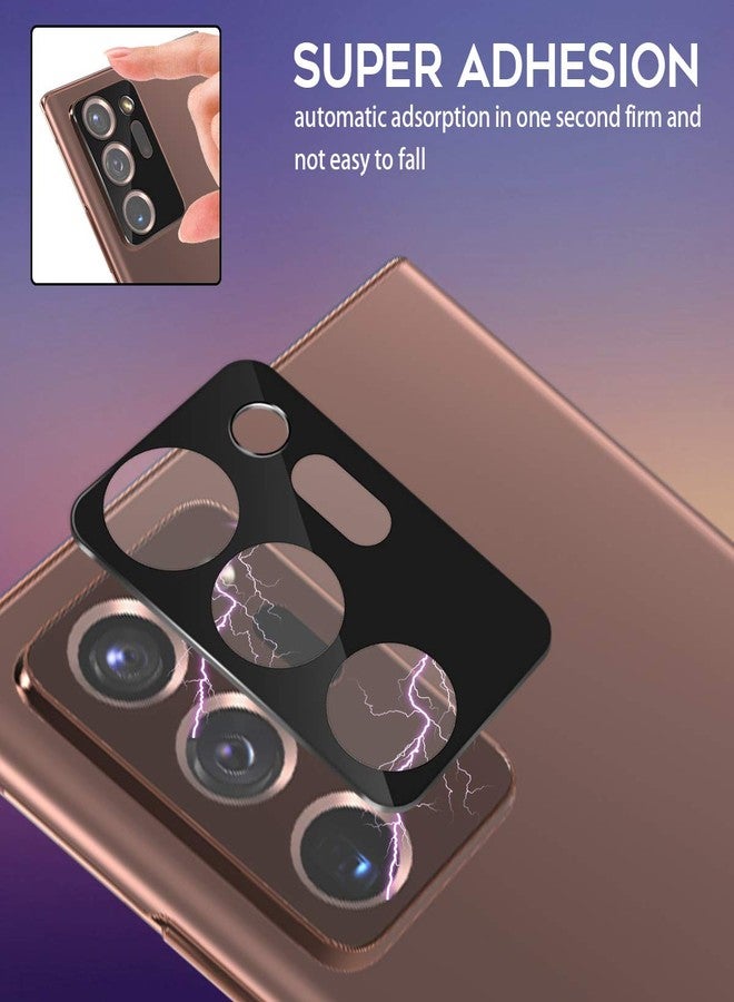 Orzero (3 Pack) Camera Lens Protector Compatible for Samsung Galaxy Note 20 Ultra (Not Affects Flash), Protector de Cámera 9 Hardness HD Anti-Scratch Full Coverage Bubble-Free - Image 4