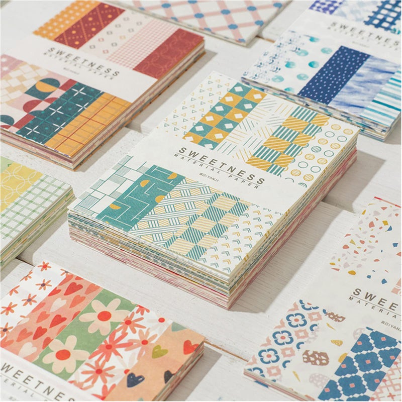 FMOACEN 500 Sheets Vintage Scrapbook Paper Set Aesthetic Stationery Paper Supplies Decorative Paper for DIY Art Crafts Scrapbooking Journal Photo Album - Image 3