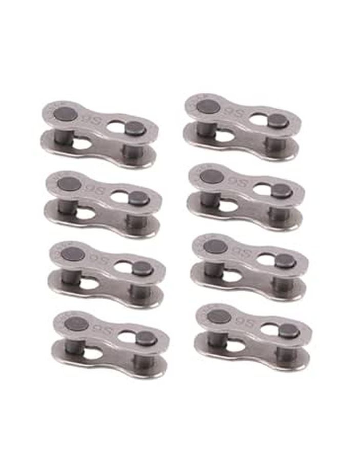 Quick Release Bike Chain Connectors 8 Pairs Plastic for Road and Mountain Bikes - Image 1