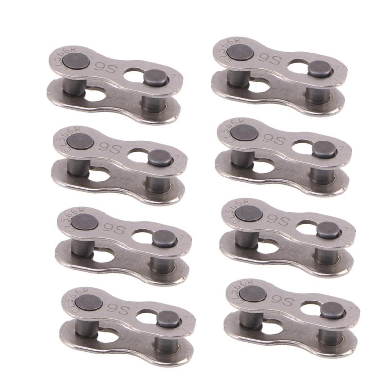 Quick Release Bike Chain Connectors 8 Pairs Plastic for Road and Mountain Bikes - Image 2