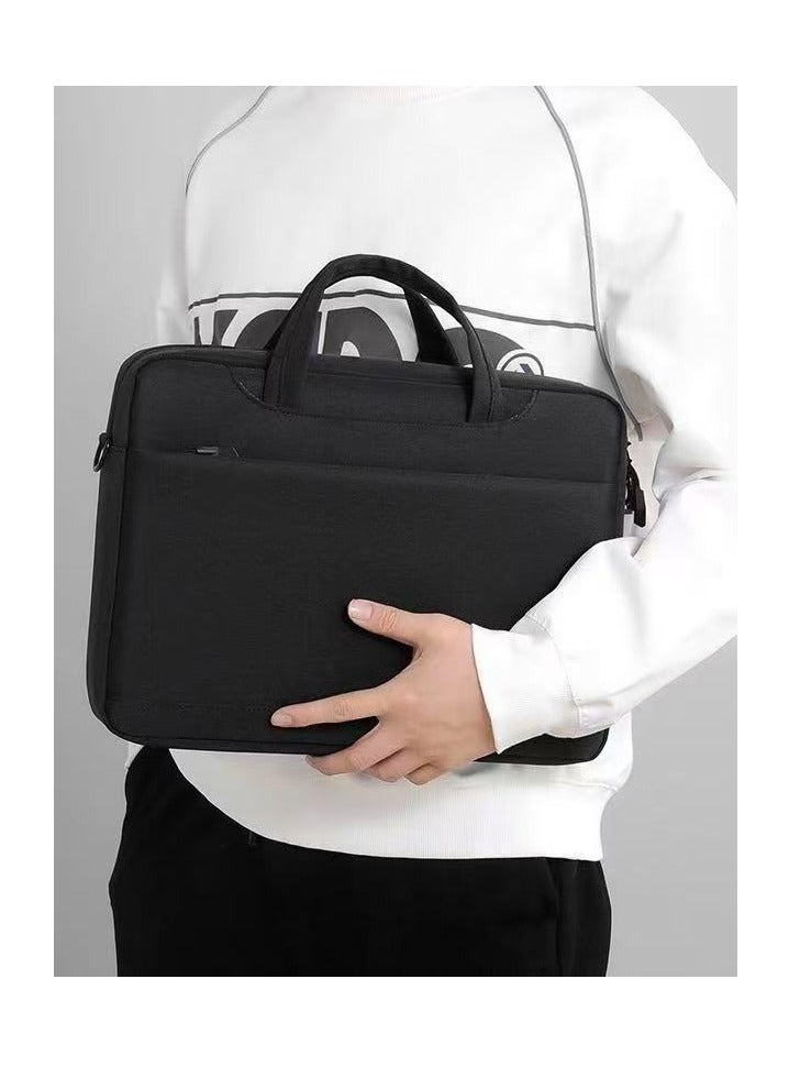 16-inch Waterproof Laptop Backpack | Anti-Shock Business Bag | Tote & Crossbody | Luggage Strap | Multi-Compartment Tech Organizer  - Image 2