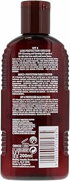 Malibu Sun SPF 4 Bronzing Tanning Oil Water Resistant Coconut Scented 200ml - Image 2