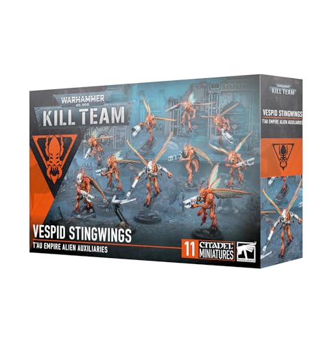 Games Workshop Warhammer 40000 Kill Team Tau Empire Vespid Stingwings 2024 Edition - Image 1