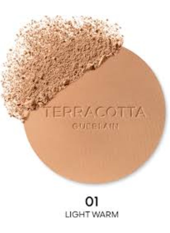 غيرلان بودرة برونزية أصلية من جيرلان تيراكوتا، لون قابل لإعادة التعبئة 05 دافئ عميق، 8.5 جم - Image 3