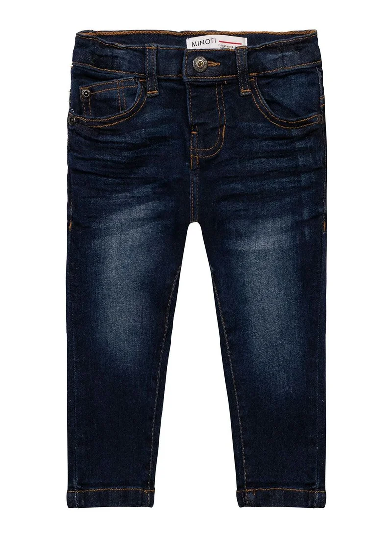مينوتي Teen Boys Dark Basic Regular Denim Jean