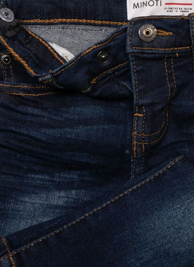 MINOTI Kids' Stretch Denim Jeans with Classic 5-Pocket Style