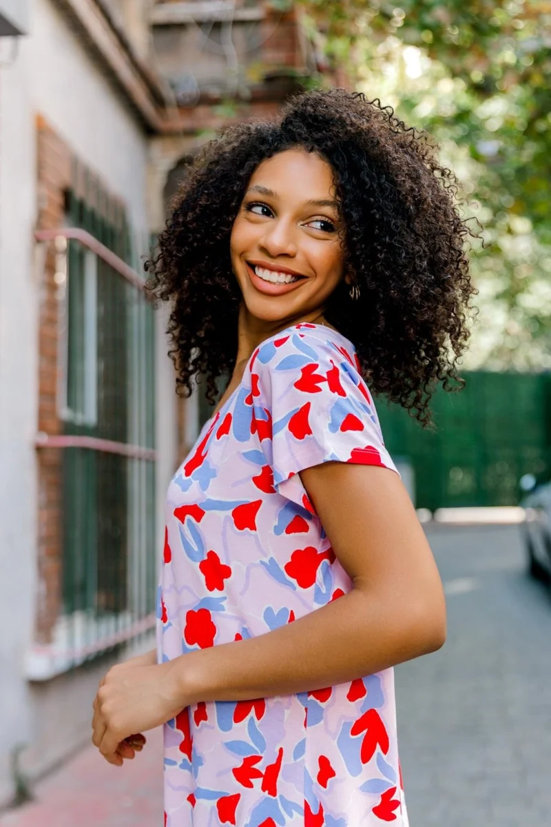 Cotenconcept Floral Print Dress