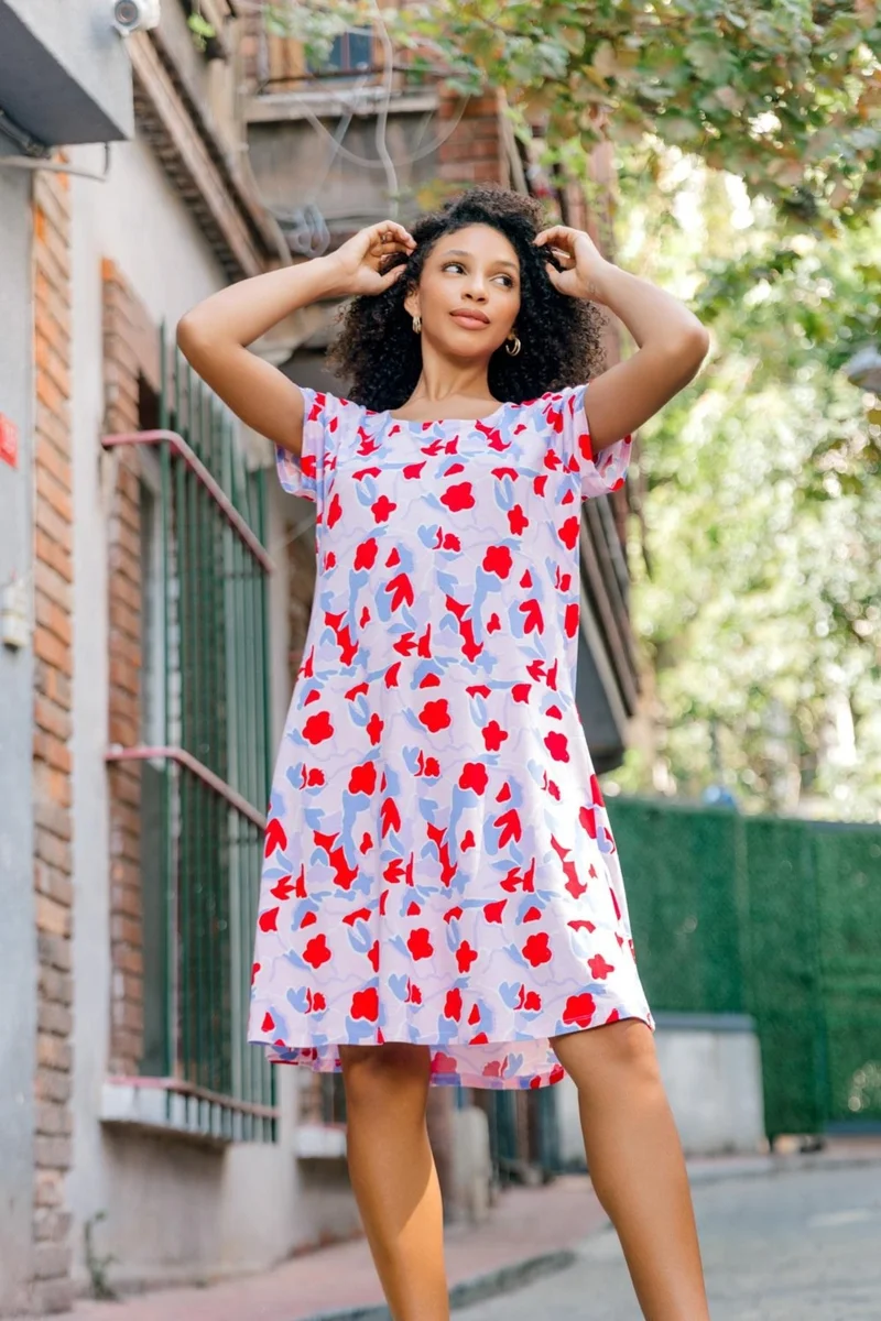 Cotenconcept Floral Print Dress