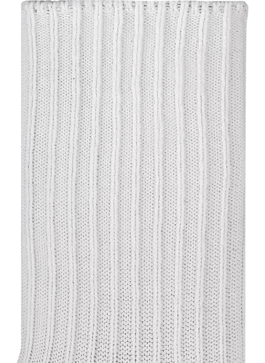 Ozzy Socks Women's Winter Wool Ecru Colored Sleeping Socks Soft Touch