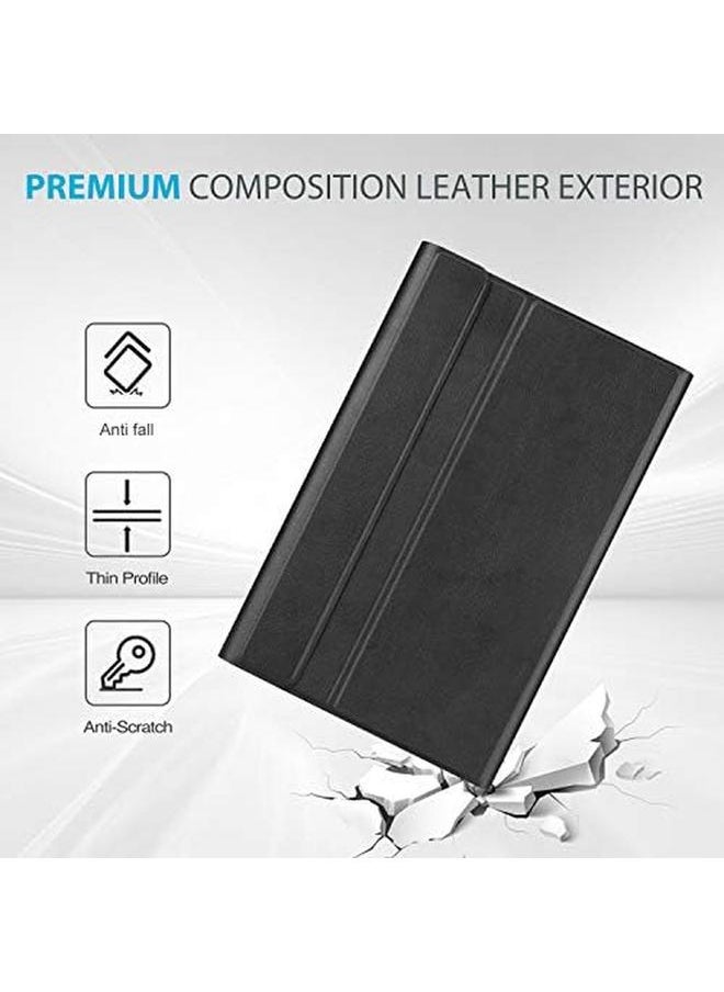 Procases - Keyboard Case For Surface Go 3 2021 Surface Go 2 2020 Surface Go 2018 With Magnetically Detachable Wireless Keyboard Black - Image 1