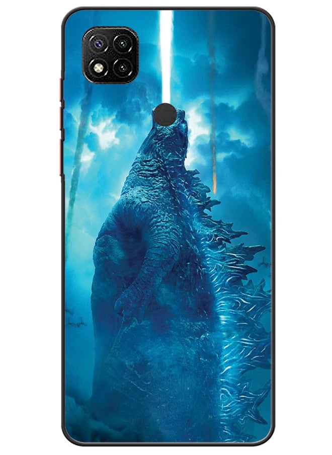 EYE CATCH Protective Case Cover For Xiaomi Redmi 9C Godzilla  - Image 1