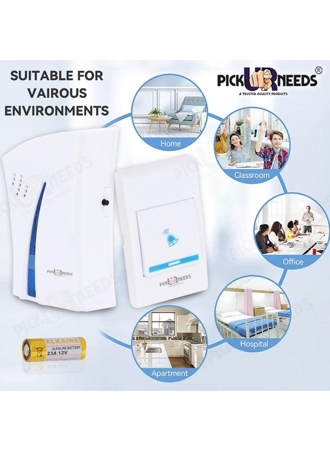 Pick Ur Needs Star Shape Wireless Cordless Door Bell for Home Shop Office Wireless Door Chime - Image 4