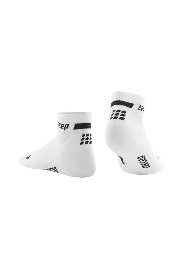 سي إي بي CEP - The Run Compression Socks Low Cut V4 White Women