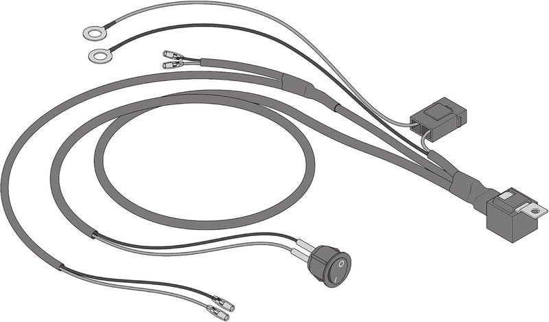OSRAM LEDriving WIRE HARNESS AX 2LS, wiring harness for car light strips, light bar wiring harness kit, cable set for installing two light sources, adapter for car headlights - Image 2